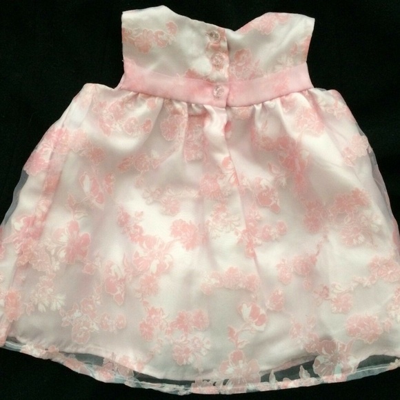 Designer Camilla Girls Dress Lined Floral Crystal - Picture 4 of 6